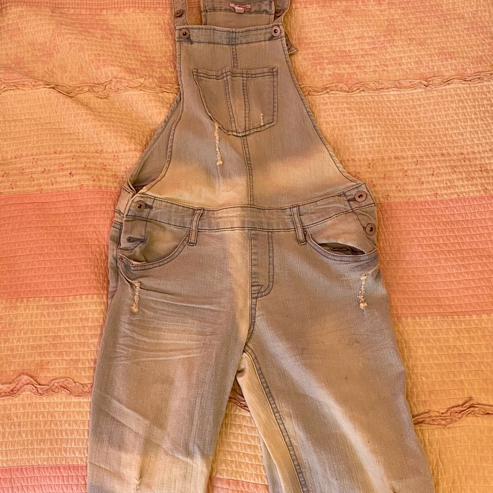 Lightwash Denim Overalls